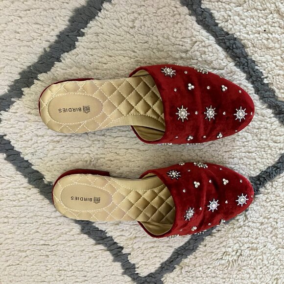 Birdies Slippers in Burgundy Crystal US 6.5 *RARE* - Picture 6 of 6